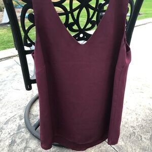 Essentials Deep Burgundy Camisole